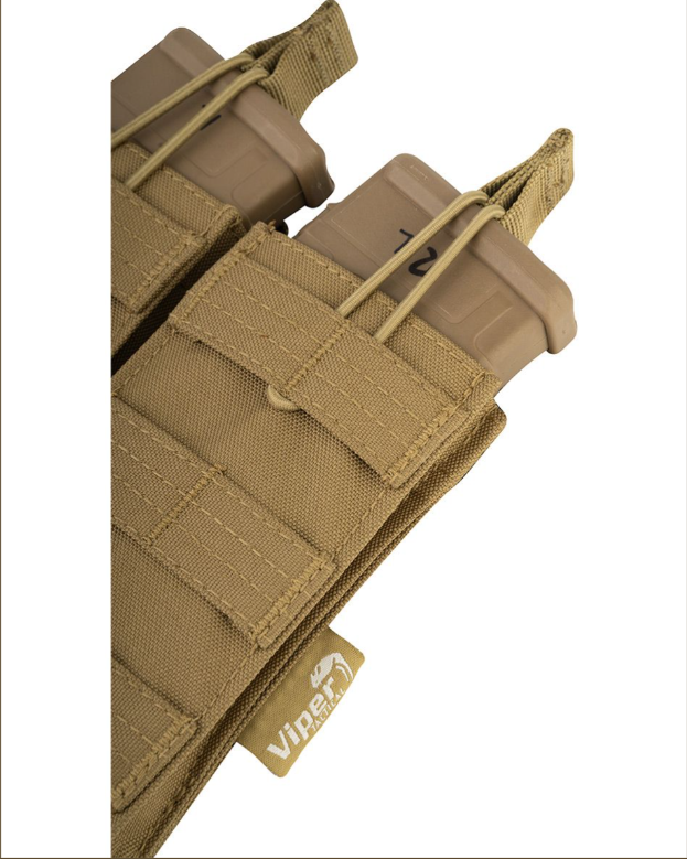 Quick Release Double Mag Pouch – Coyote