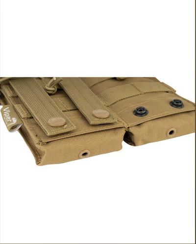 Quick Release Double Mag Pouch – Coyote