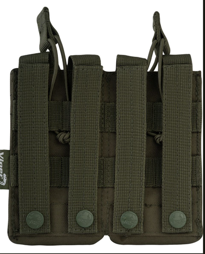 Quick Release Double Mag Pouch – Green