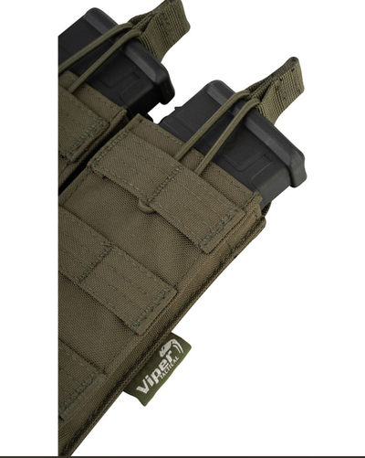 Quick Release Double Mag Pouch – Green