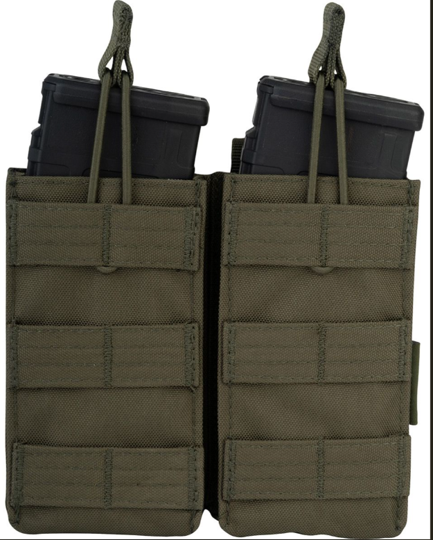 Quick Release Double Mag Pouch  Green