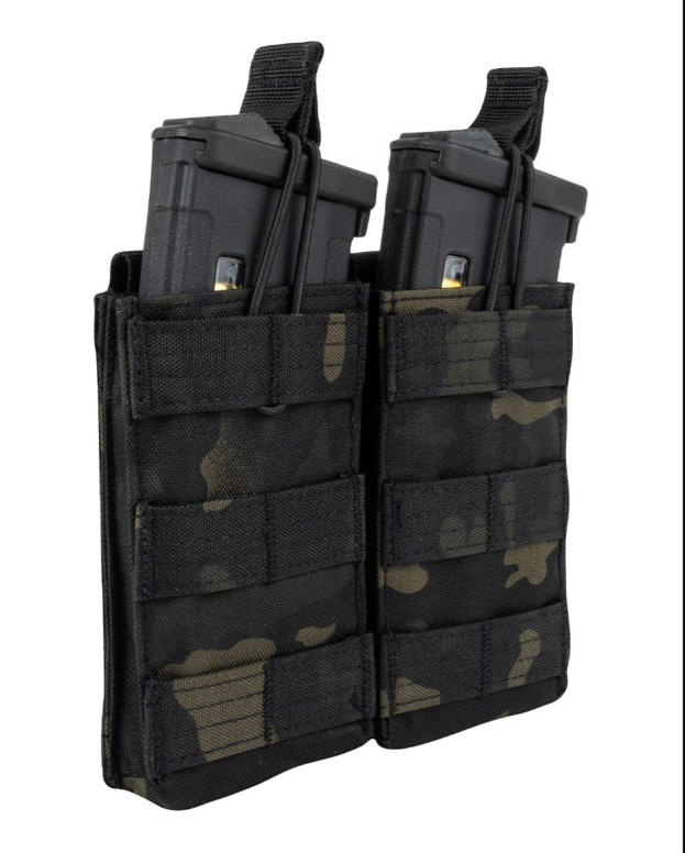 Quick Release Double Mag Pouch – VCAM Black