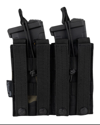 Quick Release Double Mag Pouch – VCAM Black