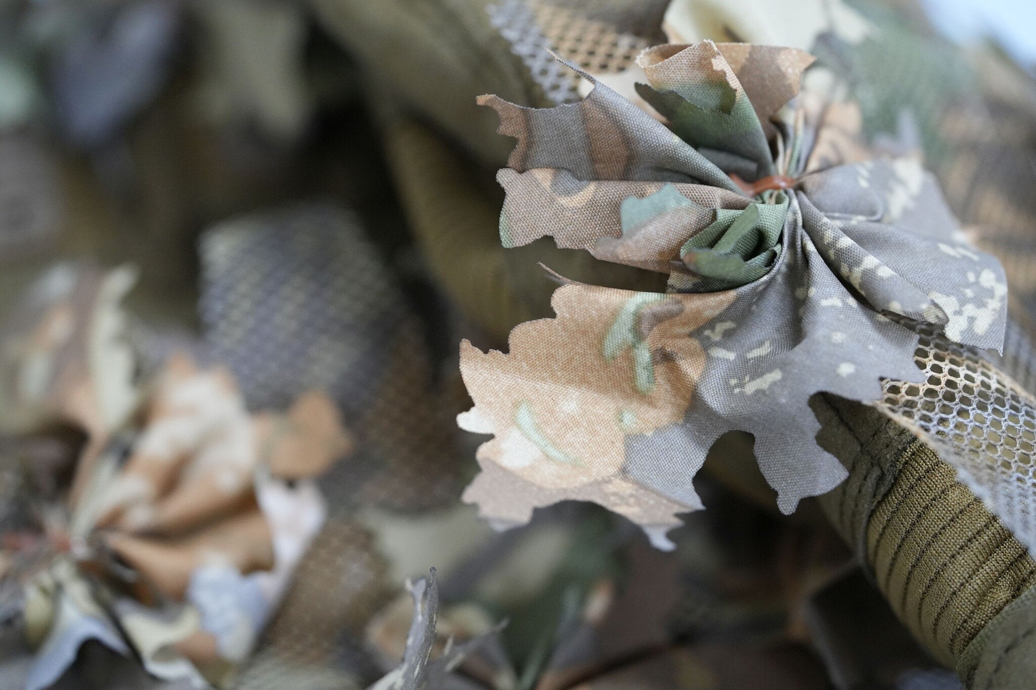 Gants Ghillie artisanaux en chêne marron - L