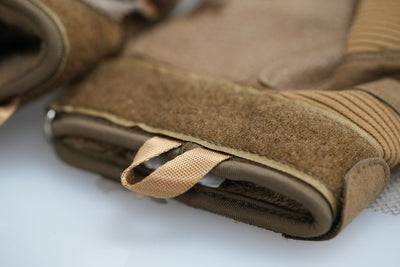 Crafted Ghillie Gloves Brown Oak - M