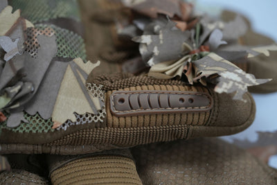 Crafted Ghillie Gloves Brown Oak - XL