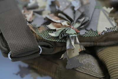 Crafted Ghillie Gloves Brown Oak - XL