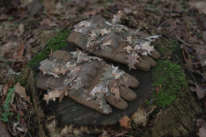 Gants Ghillie artisanaux en chêne marron - L