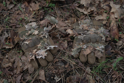 Gants Ghillie artisanaux en chêne marron - L