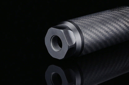 Carbon dummy suppressor, Long, 24mm CW