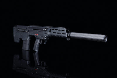 Carbon dummy suppressor, Long, 14mm CCW