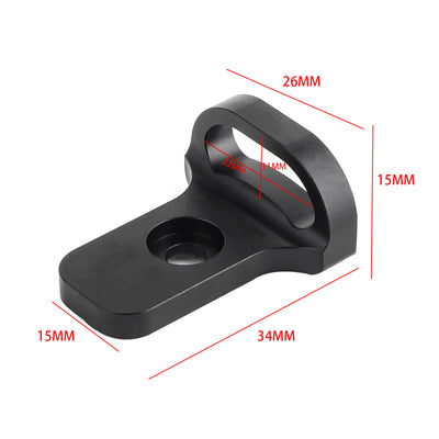 Support de sangle avant M-Lok - Noir