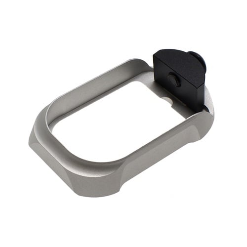 TM G19 Tactical Magwell - Silver