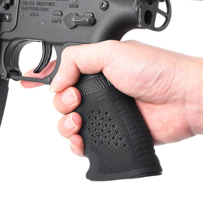 Gummigriffhandschuh Schwarz