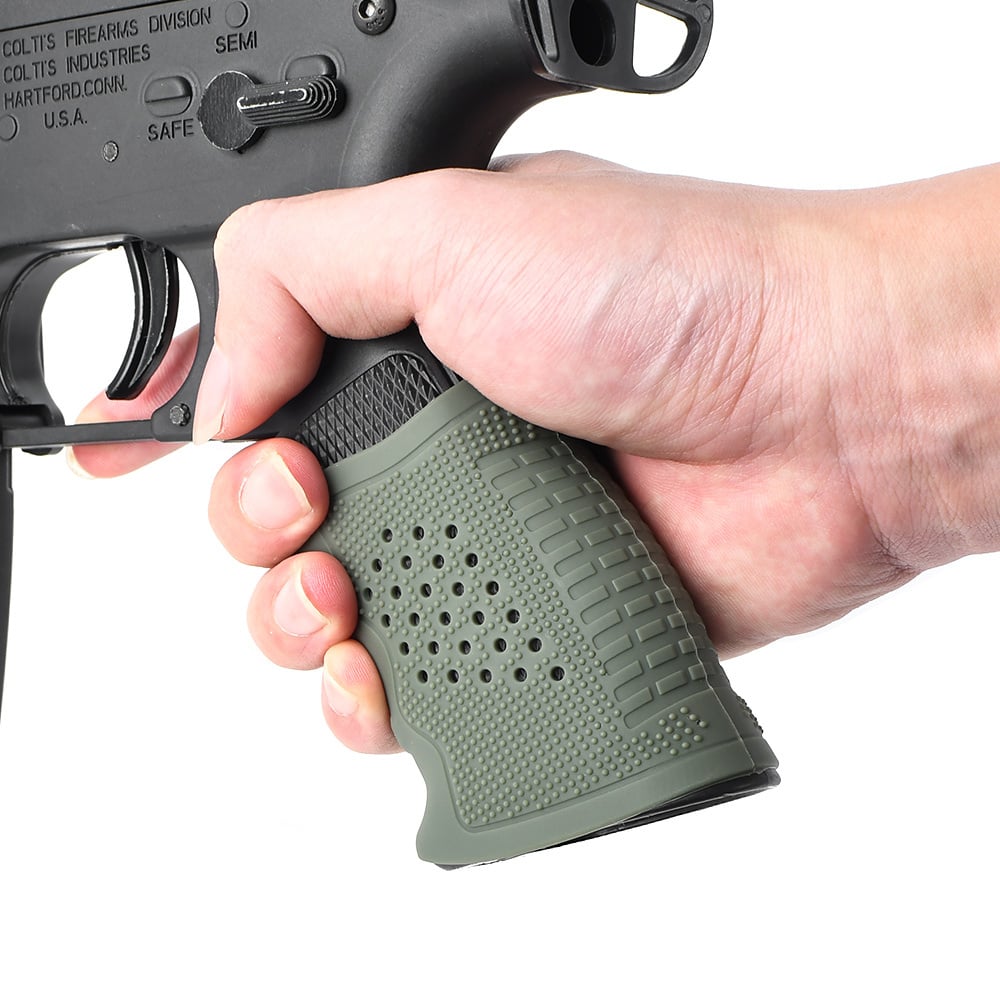 Rubber Grip Glove Olive Drab