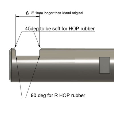 Guren 03-1 AEG Inner Barrel - 6.03MM - 455MM