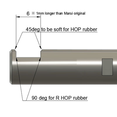 Raizen AEG Inner Barrel 6.05MM - 595MM