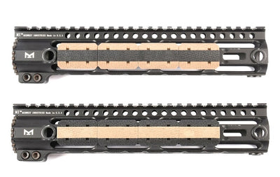 Type 2 M-LOK Rail Covers - Dark Earth