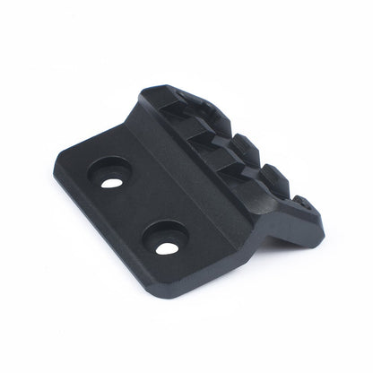 Versetzte Picatinny-Schienenmontage, schwarz, M-LOK / KeyMod