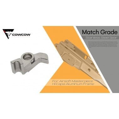 Gâchette en acier inoxydable de qualité compétition pour carcasse en aluminium Airsoft Masterpiece