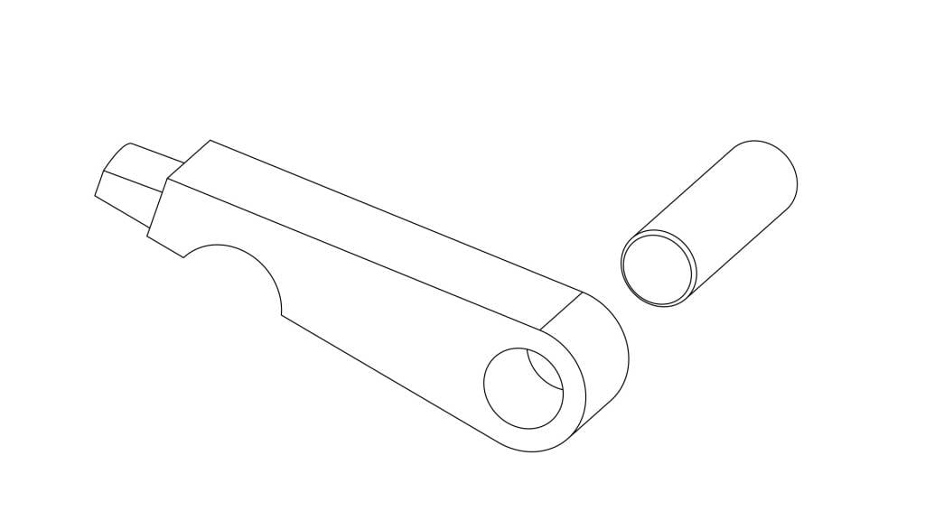 Unité Hop-Up FAST, bras et goupille SRS