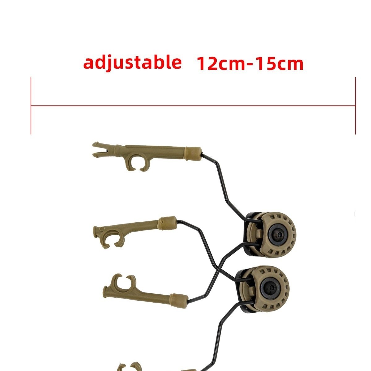 Support de rail pour casque ARC avec marquage COMTAC - FDE