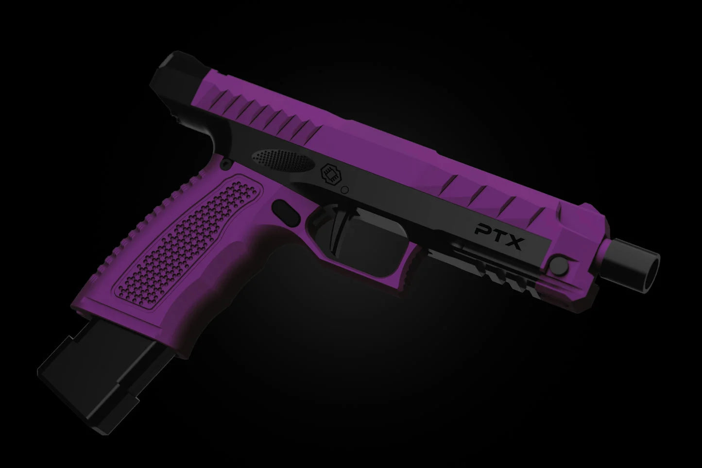 PTX Pistol with PULSAR S2 HPA Engine Violet - Black