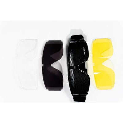 Lunettes Wideboys Uncrafted - Noires (avec 3 lentilles supplémentaires)