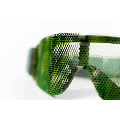 Lunettes Wideboys Uncrafted - Vert camouflage (avec 3 lentilles supplémentaires)