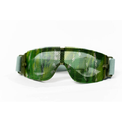 Lunettes Wideboys Uncrafted - Vert camouflage (avec 3 lentilles supplémentaires)