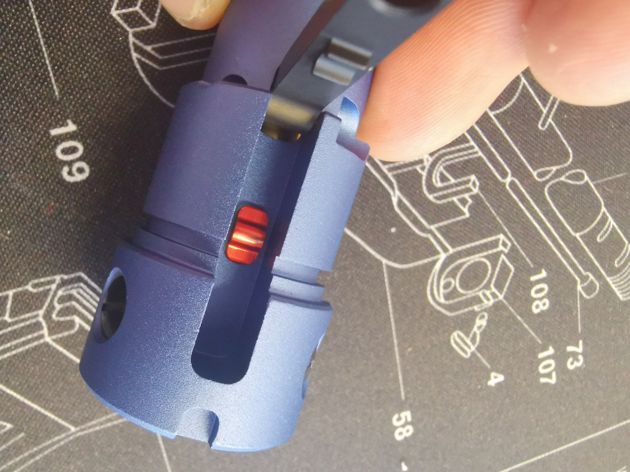 Panthera Concave CNC Aluminium Nub