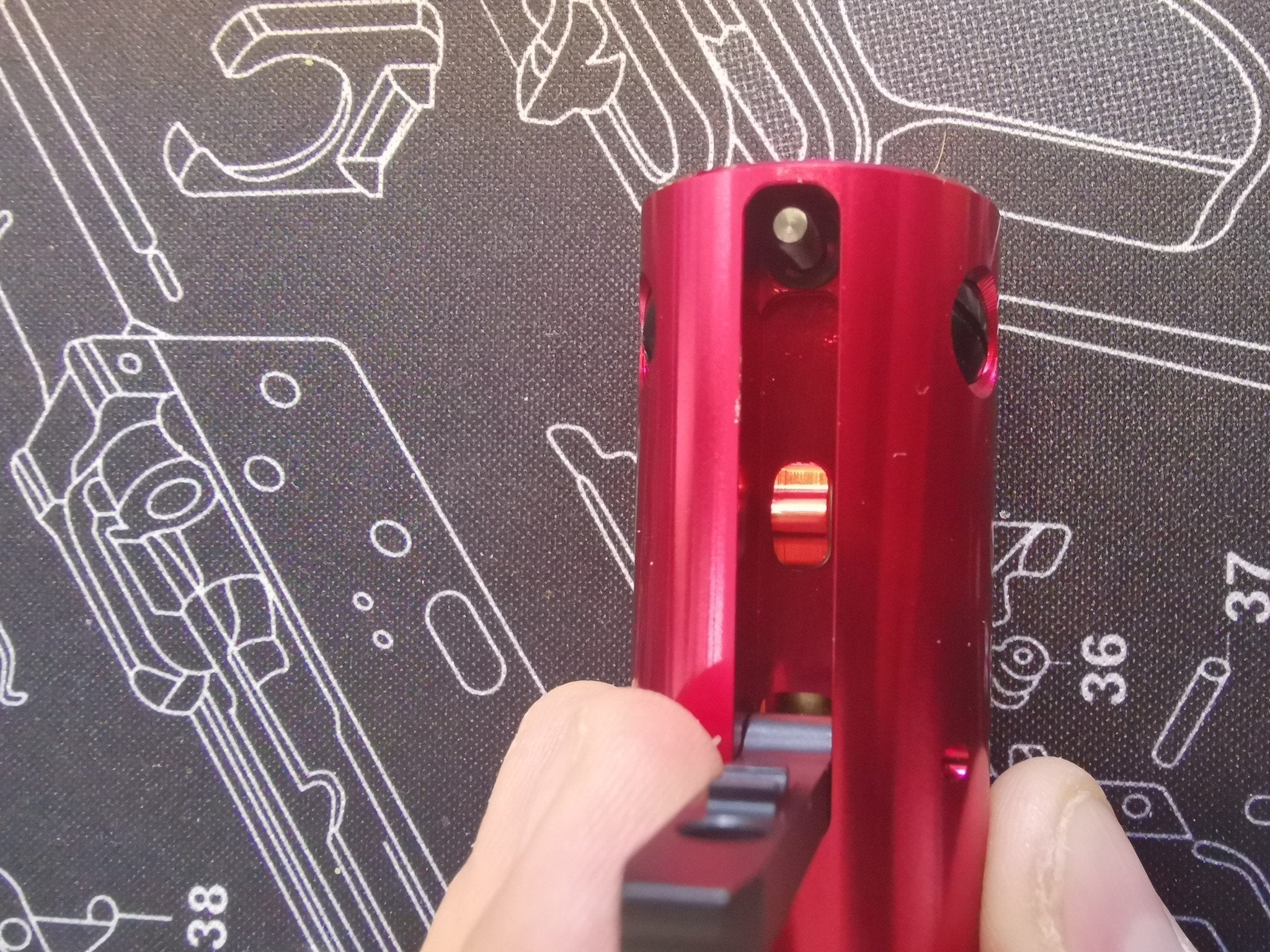 Panthera Concave CNC Aluminium Nub