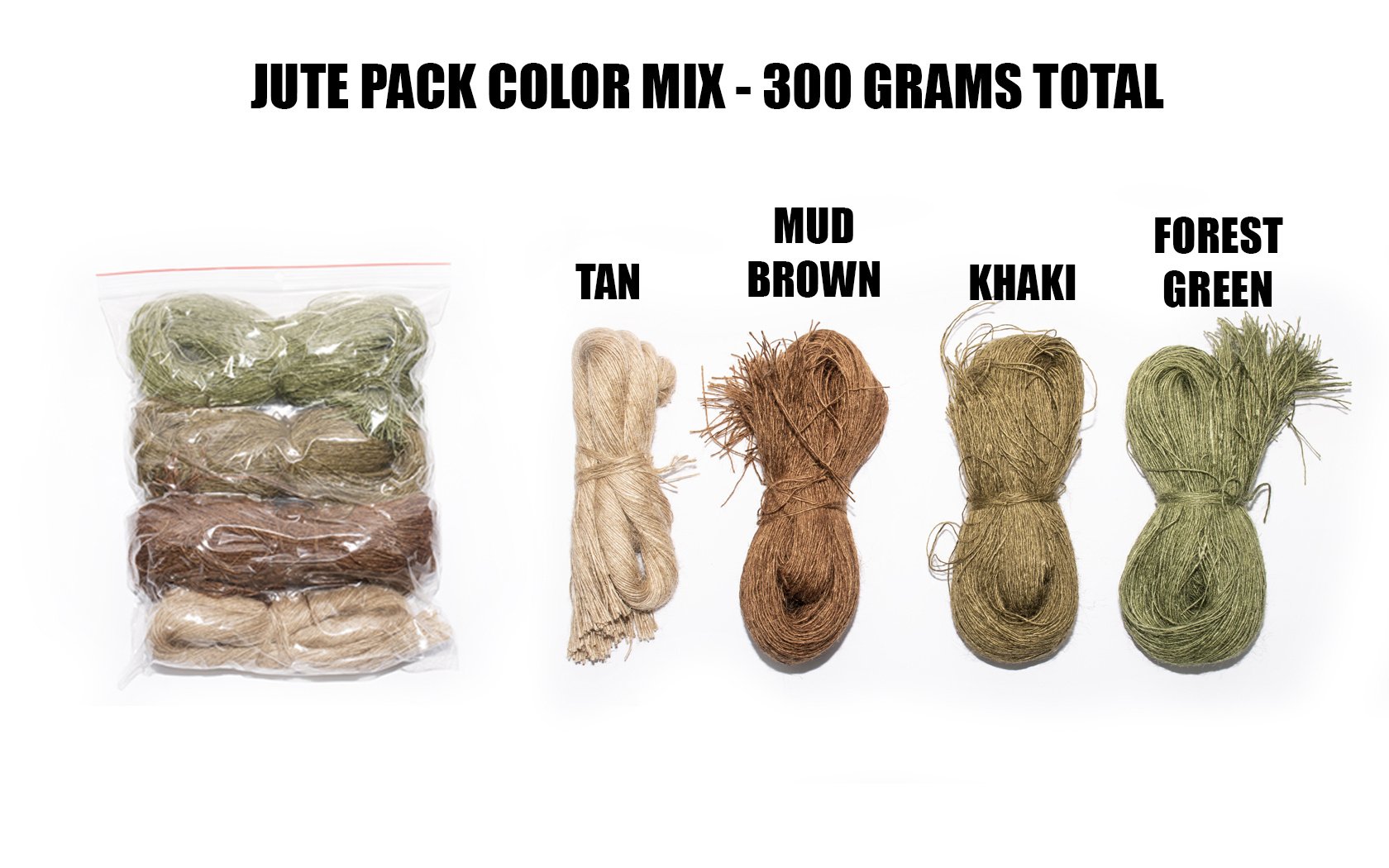 Jute - Color mix
