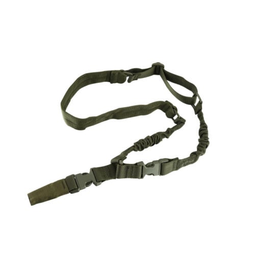 Padded Single Point Sling with HK Style Clip - Olive drab Green