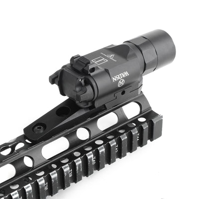 M-Lok and Keymod Cantilever Rail Light Mount - Black