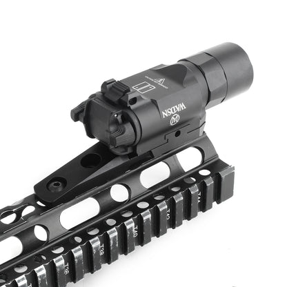 M-Lok and Keymod Cantilever Rail Light Mount - Black