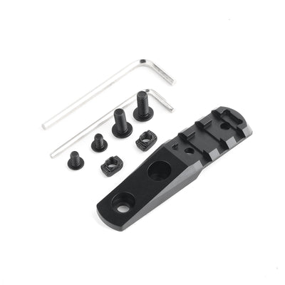 M-Lok and Keymod Cantilever Rail Light Mount - Black