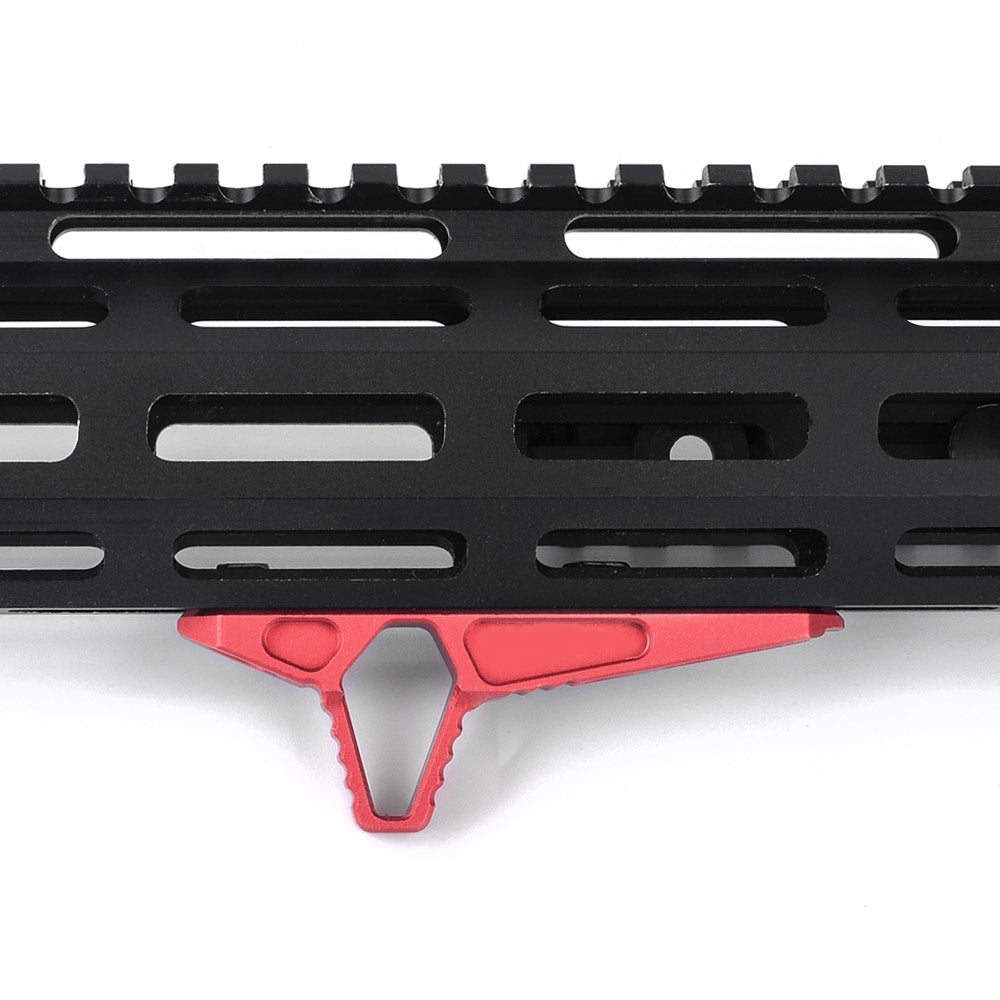 Triangle Hand-Stop KeyMod & M-LOK - Red