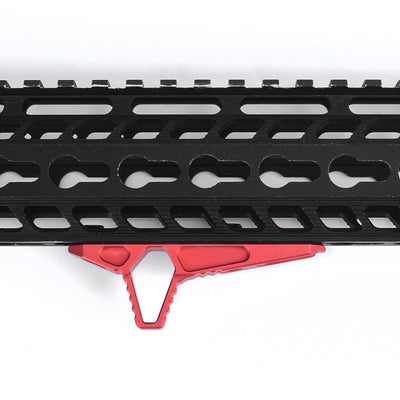 Dreieckiger Handstopper KeyMod &amp; M-LOK - Rot