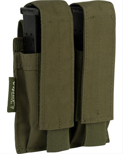 Modular Double Pistol Mag Pouch –Green