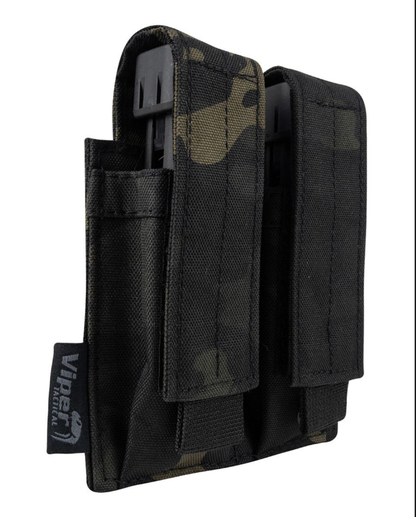 Modular Double Pistol Mag Pouch – VCAM Black