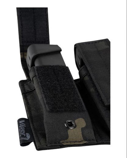 Modular Double Pistol Mag Pouch – VCAM Black