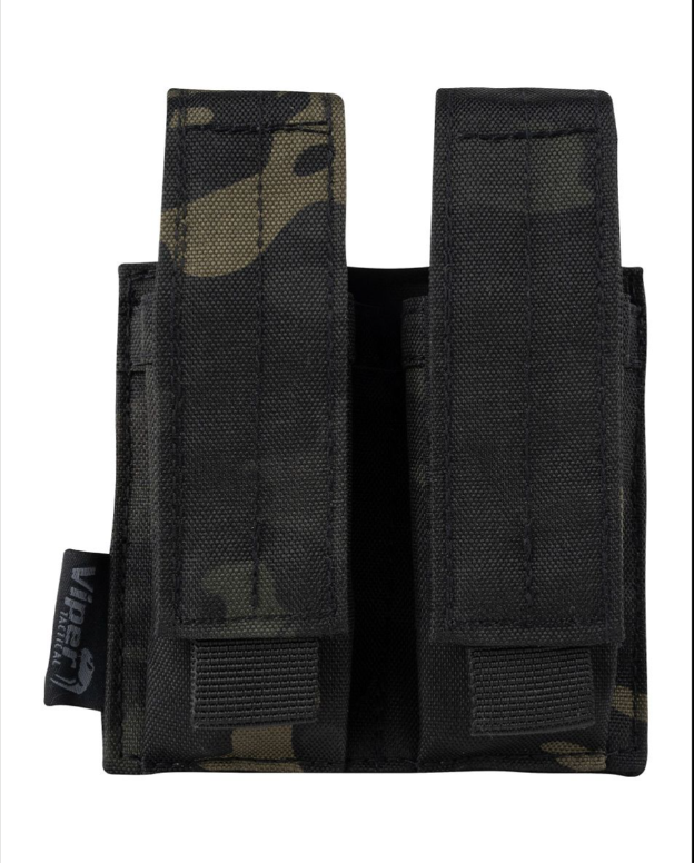 Modular Double Pistol Mag Pouch – VCAM Black