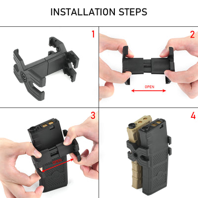 M4 Mag Coupler – Black