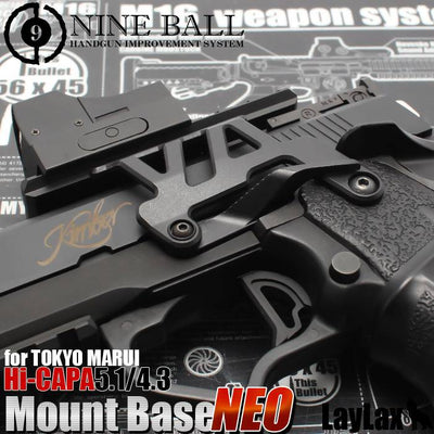 TM Hi-Capa 5.1/4.3 Aluminium Red Dot Mount - Red