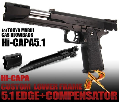 TM Hi-Capa Custom Lower Frame R Edge 5.1 & Compensator