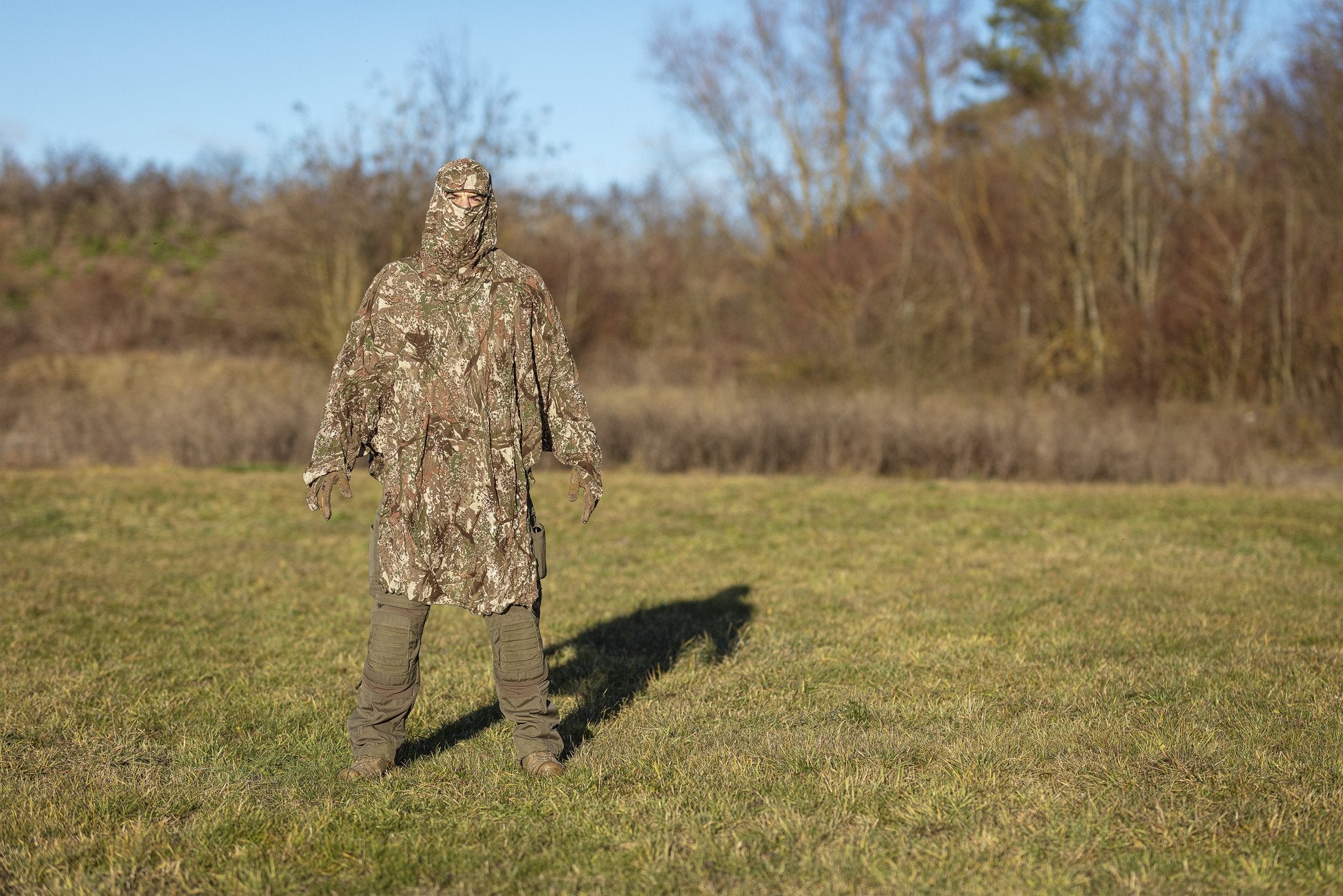 Poncho compact marron ConCamo (2e génération)