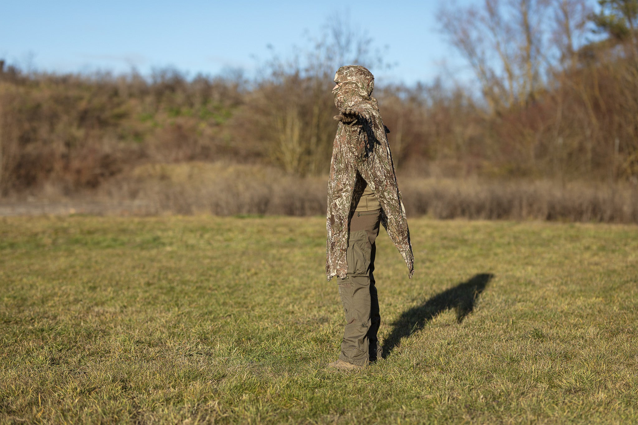 Poncho compact marron ConCamo (2e génération)