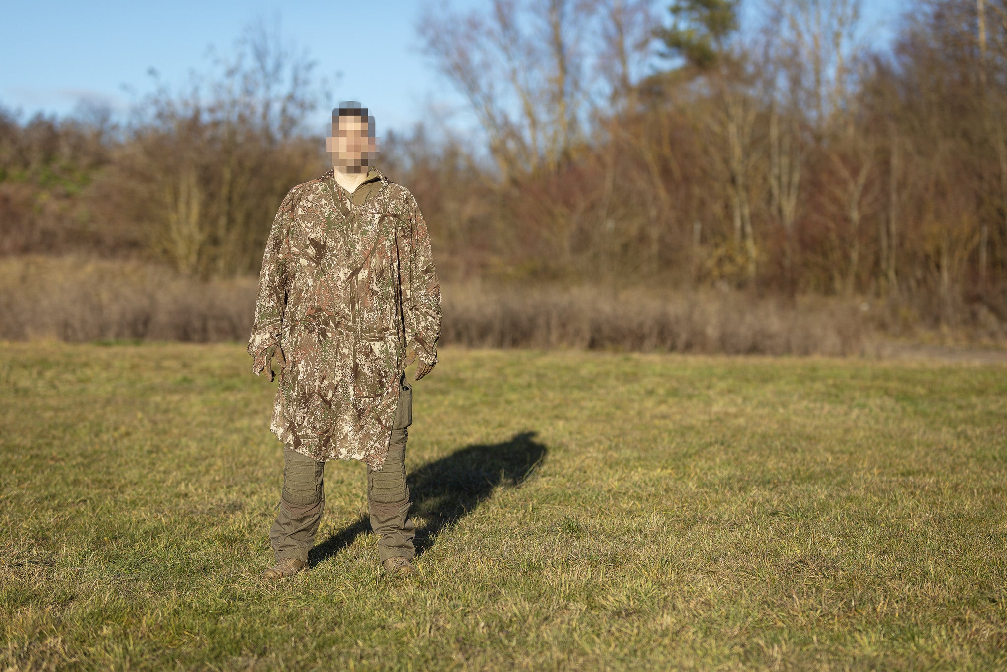 ConCamo Brown Compact Poncho (2nd Gen)
