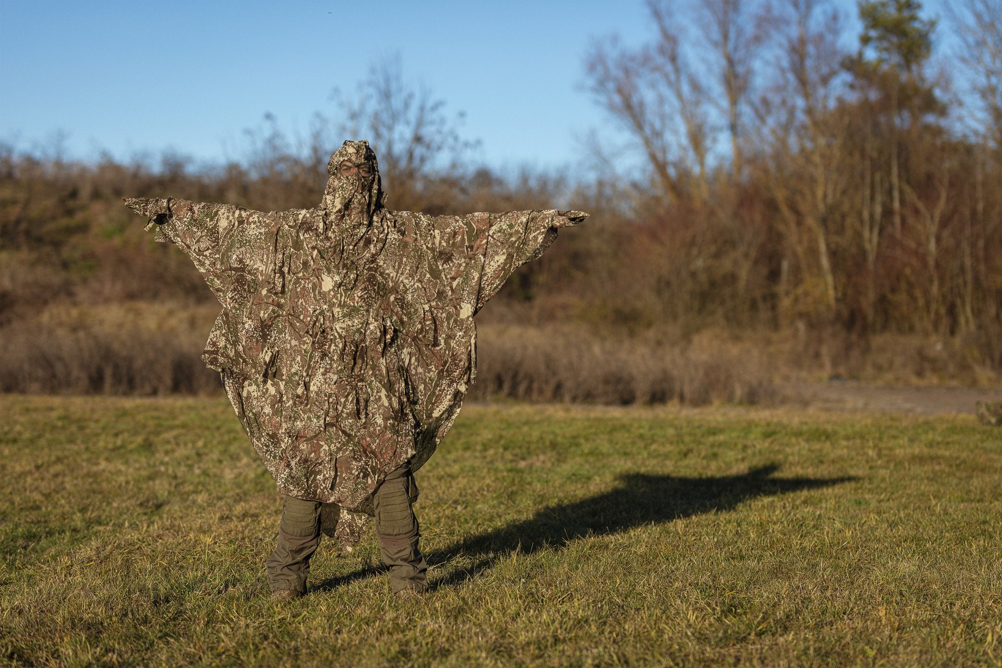 Sweat à capuche ConCamo marron fantôme